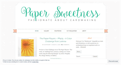 Desktop Screenshot of papersweetness.com